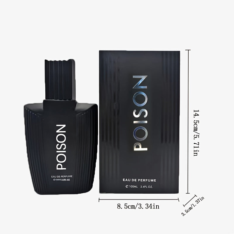 100ml Long-Lasting Eau De Parfum for Men - Refreshing Cologne Perfume with Seductive Scent, Perfect for Dating, Daily Life, and as a Father's Day Gift for Him