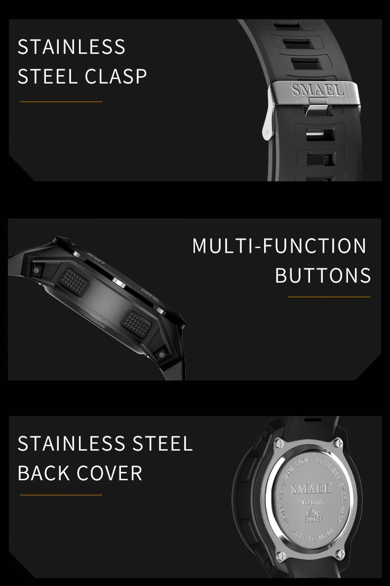 SMAEL Sports Electronic Watches For Men