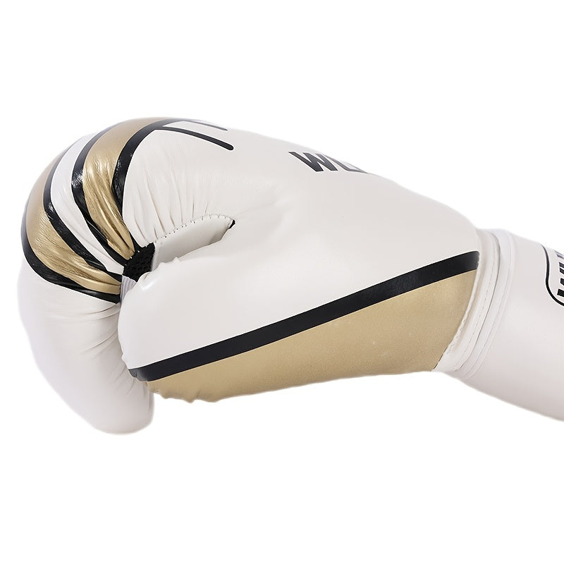 Professional Sparring Gloves 6 8 10 12 Oz, Competition Boxing Fighter Glove, Padded Wrist Support, Kickboxing Fighting Training