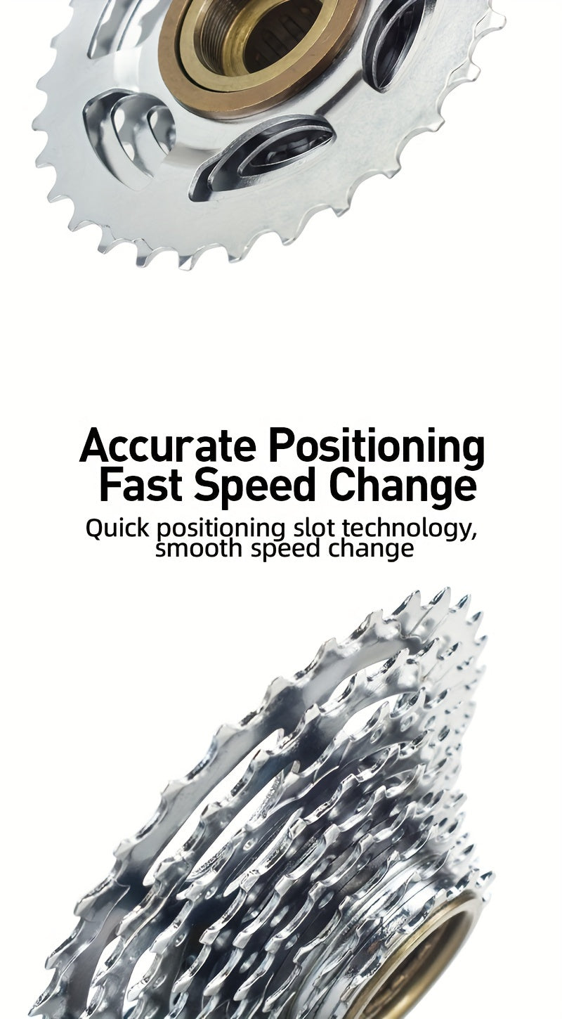 High-Performance Bicycle Freewheel with Smooth Shifting - Compatible with Rotating Bisiklet Hub - Choose from 5 to 11 Speeds and 14-36T Gear Range