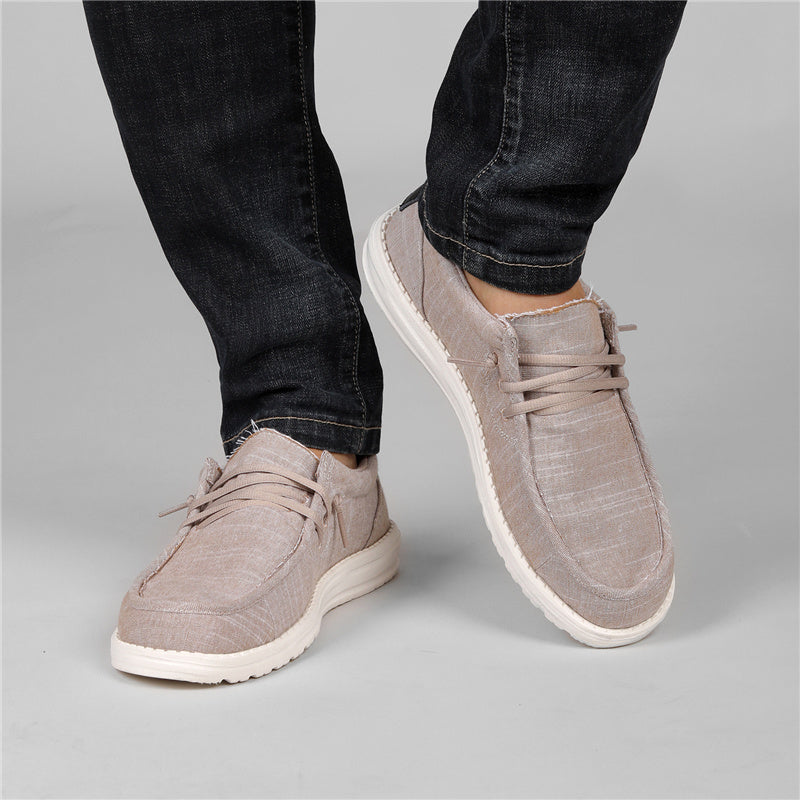 Mens Denim Loafers - Ultra-Breathable, Super Casual Slip-On Shoes for Walking, Comfortable Sneakers for Daily Wear and Outdoor Activities