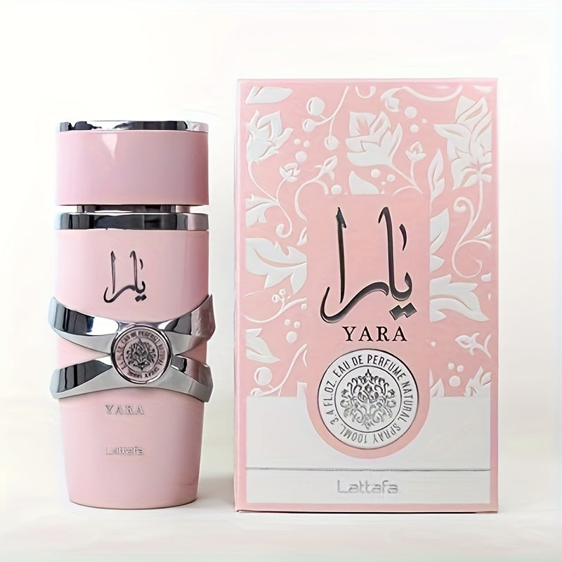 100ml Long-Lasting ECH Green Velly Lattafa Yara Eau De Perfume - Fresh, Floral, and Woody Fragrance for Men and Women - Imported, High-Quality, Pack of 1