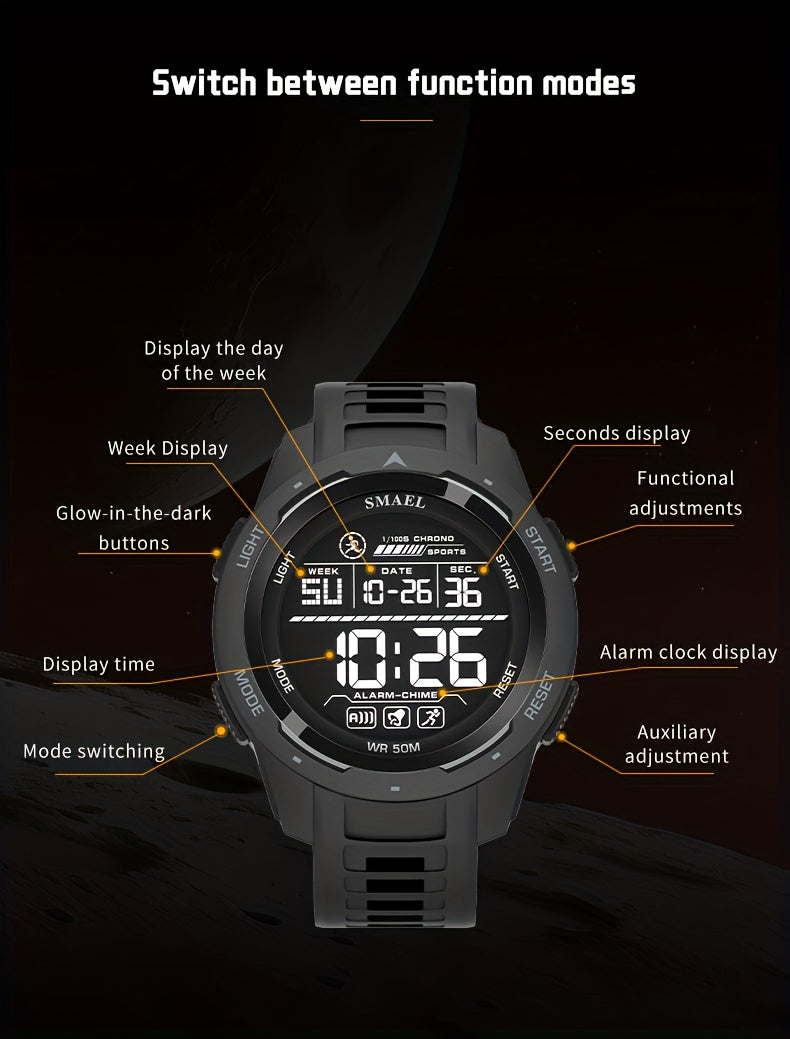 SMAEL Sports Electronic Watches For Men