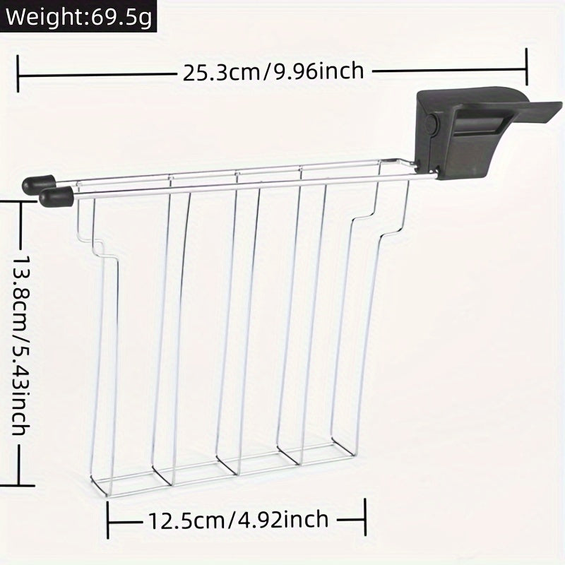 Compact Sandwich Rack - Perfectly Fit Your Toaster And Keep Your Sandwiches Organized!