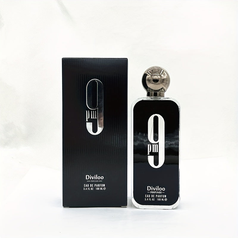 Afnan 9pm for for Women and Men Eau de Parfum Spray, 3.4 Ounce Perfume Fragrance Cologne