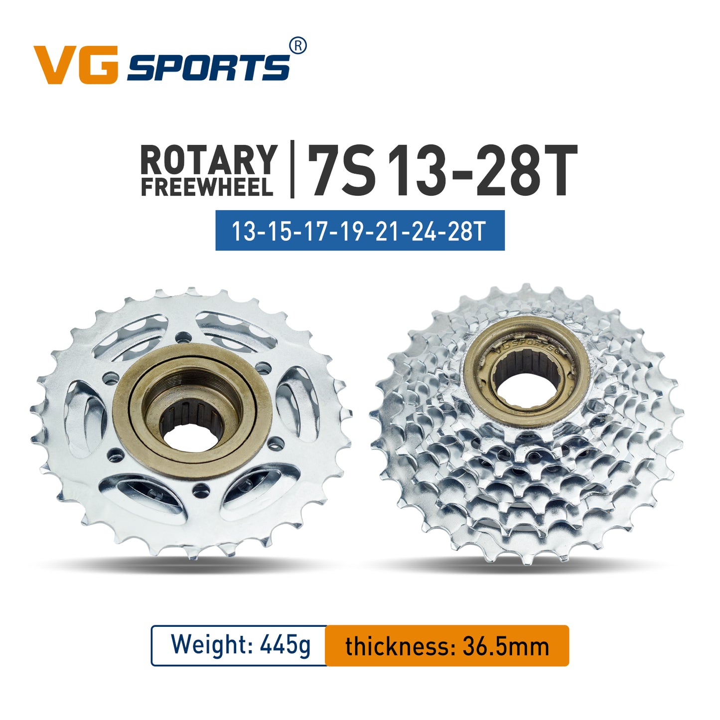 High-Performance Bicycle Freewheel with Smooth Shifting - Compatible with Rotating Bisiklet Hub - Choose from 5 to 11 Speeds and 14-36T Gear Range