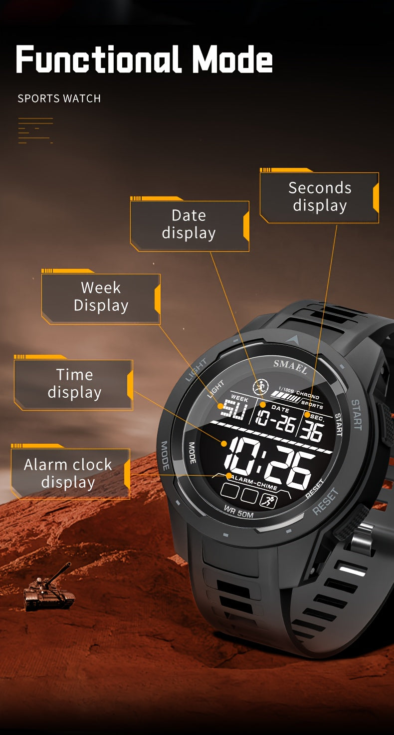 SMAEL Sports Electronic Watches For Men