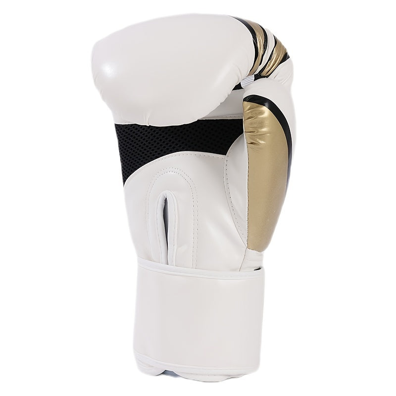 Professional Sparring Gloves 6 8 10 12 Oz, Competition Boxing Fighter Glove, Padded Wrist Support, Kickboxing Fighting Training