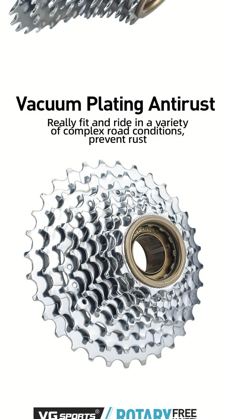 High-Performance Bicycle Freewheel with Smooth Shifting - Compatible with Rotating Bisiklet Hub - Choose from 5 to 11 Speeds and 14-36T Gear Range