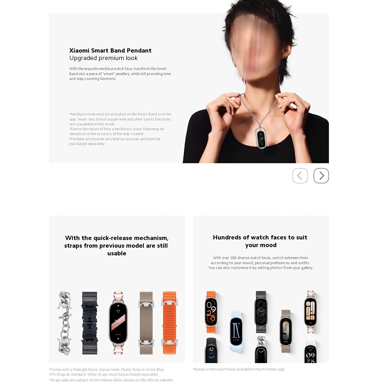 Xiaomi Smart Band 9 1.62inch AMOLED Display, Fitness Tracker, 233 MAh Battery, Up To 21 Days Of Battery Life, BT Wireless 5.4, 150+ SPorts Modes, All-Day Health And Fitness Monitoring, Smart Watch Fashion Watches For Men & Wo