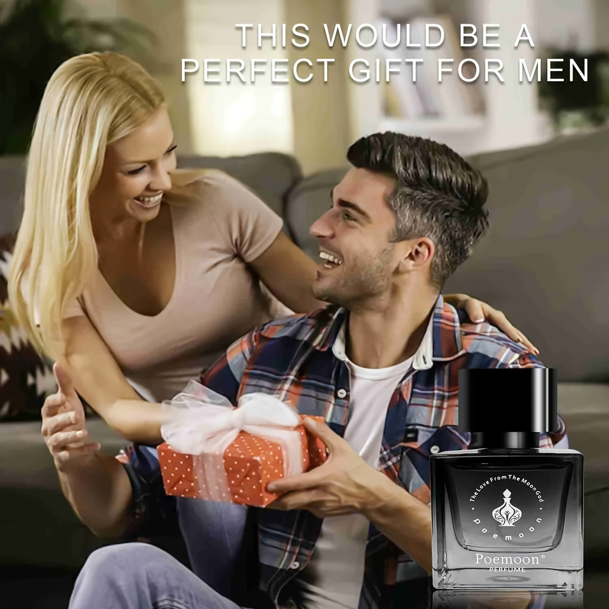 Poemoon Long-Lasting Cupid Cologne Perfume for Men, Lemon, Prickly Ash Fresh and Exciting Feeling, Refreshing Cedar Wood Fragrance, Unleashing Your Masculinity and Attracting Her, Highlighting Male Sports Hormones, Eau De Par