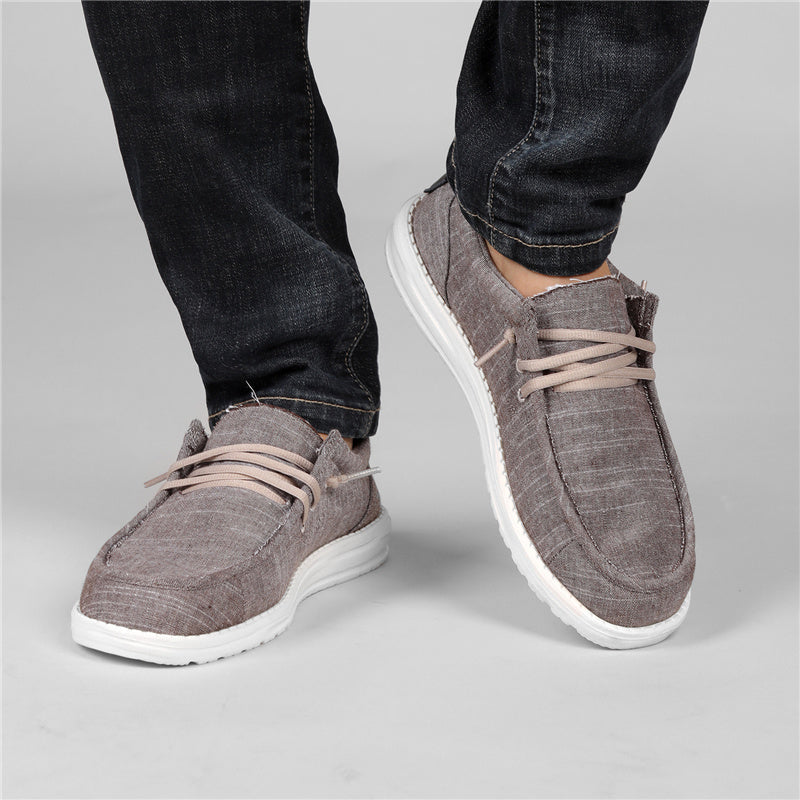 Mens Denim Loafers - Ultra-Breathable, Super Casual Slip-On Shoes for Walking, Comfortable Sneakers for Daily Wear and Outdoor Activities