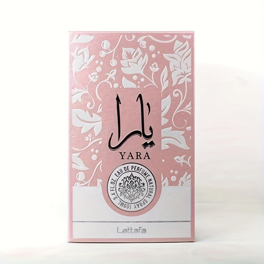 100ml Long-Lasting ECH Green Velly Lattafa Yara Eau De Perfume - Fresh, Floral, and Woody Fragrance for Men and Women - Imported, High-Quality, Pack of 1