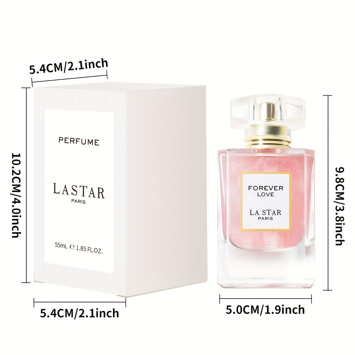 1.86oz Eau De Toilette For Women, Refreshing And Long Lasting Fragrance, Perfume For Dating And Daily Life, A Perfect Christmas Gift For Her