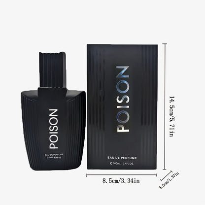 100ml Long-Lasting Eau De Parfum for Men - Refreshing Cologne Perfume with Seductive Scent, Perfect for Dating, Daily Life, and as a Father's Day Gift for Him