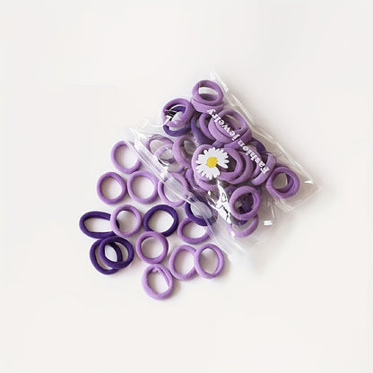 50pcs of Adjustable Hair Ties - Perfect for Women, Girls, Toddlers & Babies, Ideal choice for Gifts