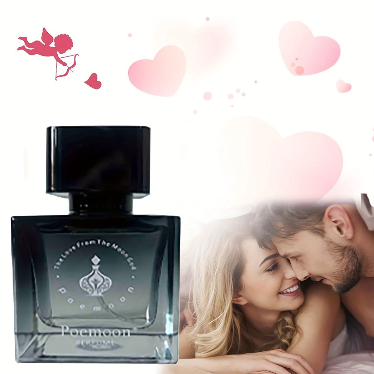 50ml Men's Poemoon Perfume Wood Fragrance Long Lasting Eau De Toilette Cologne, Casual Day or Night Scent Spray Luxury Fragrance Gift, Everyday Wear Classic Summer Beach Scent Essential Oils Fresh and Natural Arousing Partner