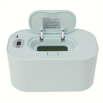 USB Wipe Warmer, Wet Wipes Dispenser, Plain Color Wipe Warmer For Travel Home Car, Large Capacity Wet Wipe Dispenser, Battery Not Included