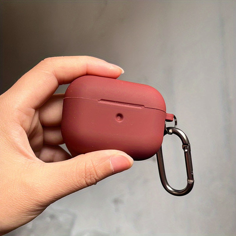 Durable Anti-Drop Silicone Earphone Case - Stylish Protective Cover for AirPods 1/2/3/Pro/Pro 2 Models, Impact-Resistant & Secure Fit with Colorful Options, Ensuring Wireless Convenience