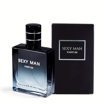 55ml Woody Notes Eau De Parfum - Refreshing Cologne Perfume for Men, Perfect for Dating and Daily Life, Long-Lasting Fragrance, Ideal Gift for Him, Seductive Scent for Confidence Boost
