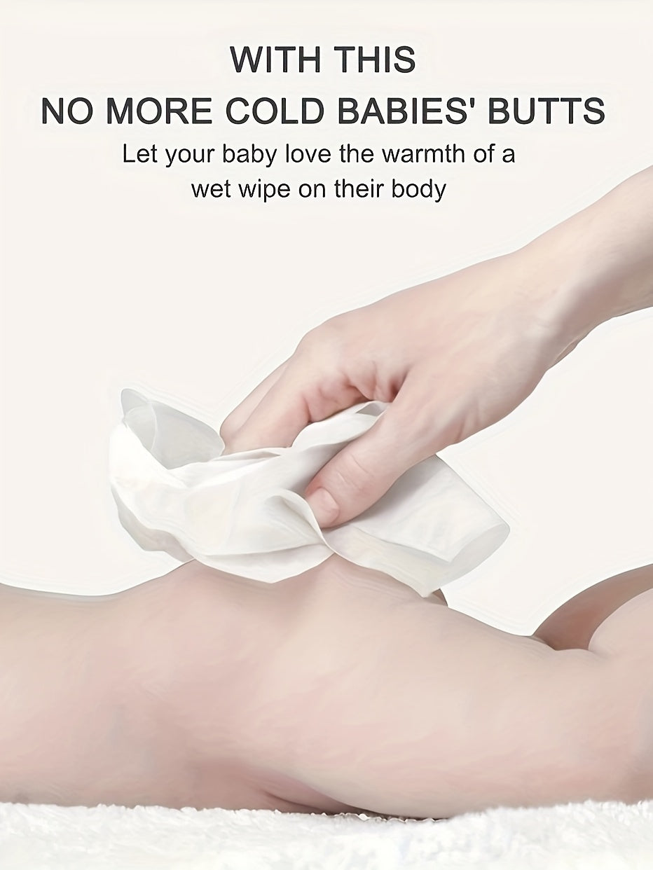 USB Wipe Warmer, Wet Wipes Dispenser, Plain Color Wipe Warmer For Travel Home Car, Large Capacity Wet Wipe Dispenser, Battery Not Included