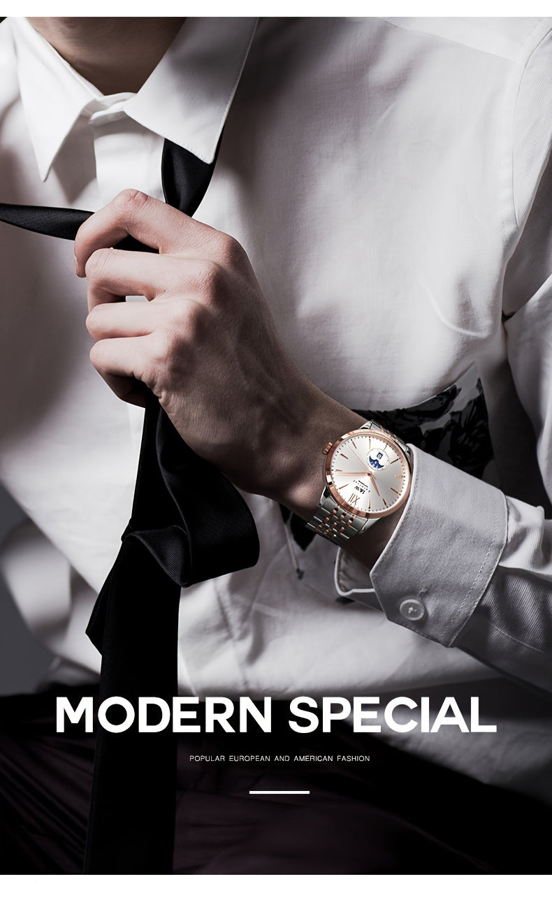 Carnival high-end brand mechanical watches for men stainless steel sapphire mirror fashion sports watches for men holiday gifts