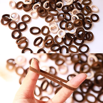 50pcs of Adjustable Hair Ties - Perfect for Women, Girls, Toddlers & Babies, Ideal choice for Gifts