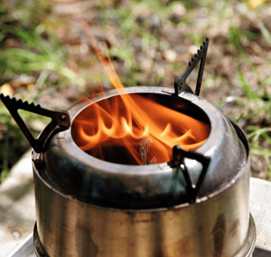Portable Outdoor Camping Stove: Mini, Stainless Steel, Wood Burning - Perfect for Your Next Adventure!