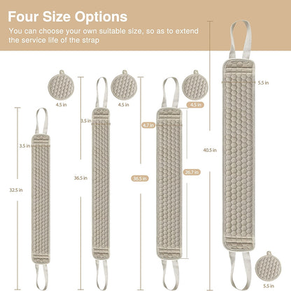 [Back Scrubber] Deep Cleansing Back Scrubber for Men and Women - Exfoliates and Relaxes Your Body in the Shower or Bath