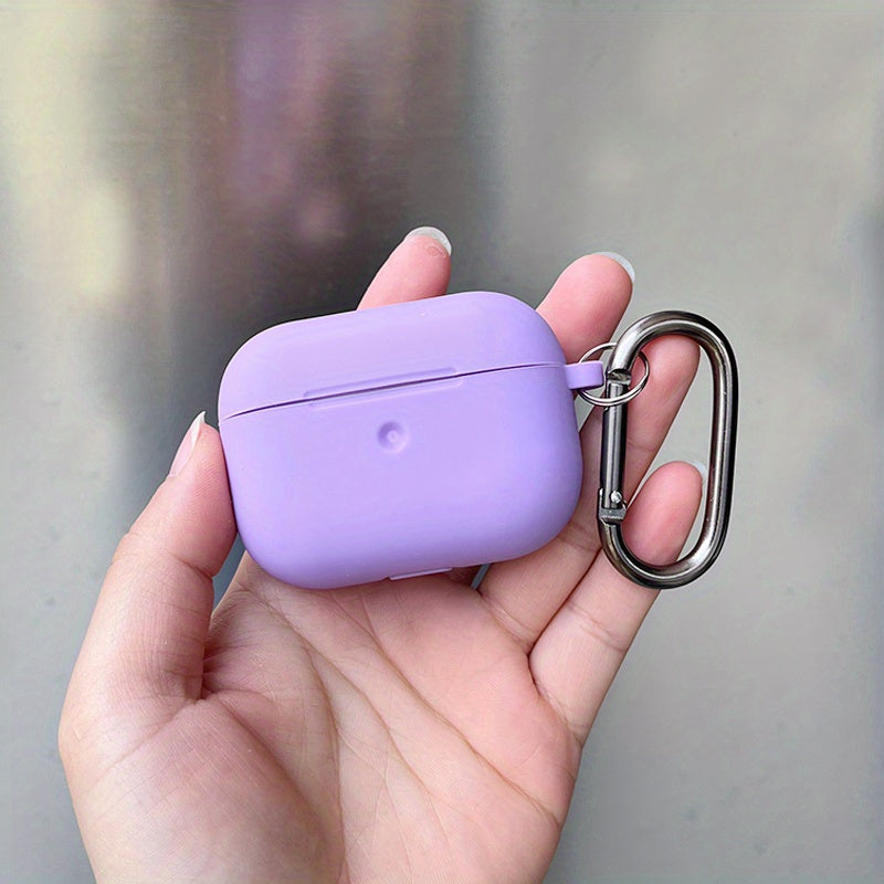 Durable Anti-Drop Silicone Earphone Case - Stylish Protective Cover for AirPods 1/2/3/Pro/Pro 2 Models, Impact-Resistant & Secure Fit with Colorful Options, Ensuring Wireless Convenience