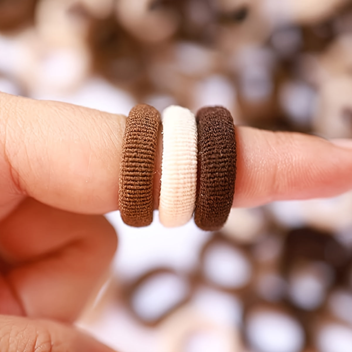 50pcs of Adjustable Hair Ties - Perfect for Women, Girls, Toddlers & Babies, Ideal choice for Gifts