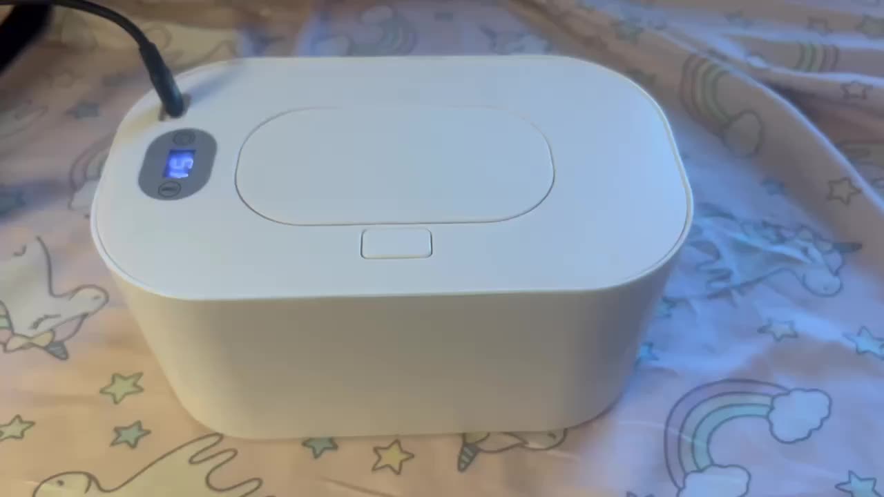 USB Wipe Warmer, Wet Wipes Dispenser, Plain Color Wipe Warmer For Travel Home Car, Large Capacity Wet Wipe Dispenser, Battery Not Included