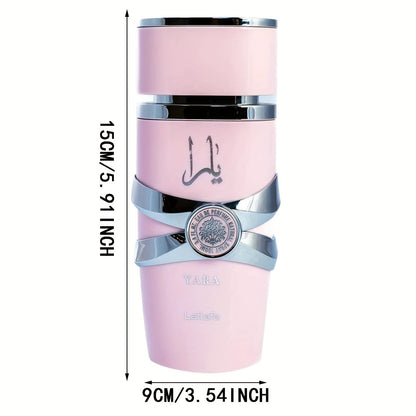 100ml Long-Lasting ECH Green Velly Lattafa Yara Eau De Perfume - Fresh, Floral, and Woody Fragrance for Men and Women - Imported, High-Quality, Pack of 1