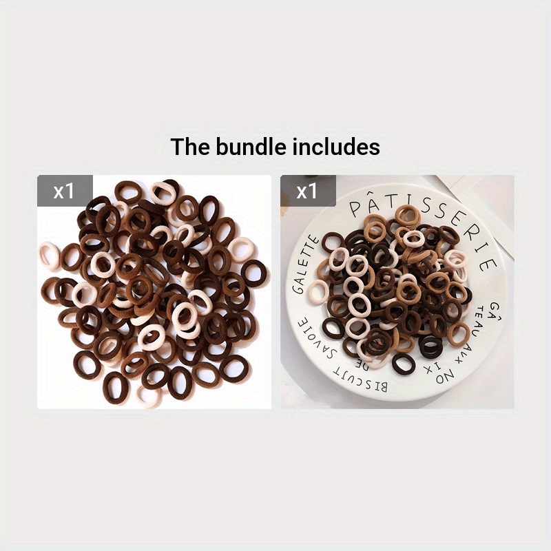 50pcs of Adjustable Hair Ties - Perfect for Women, Girls, Toddlers & Babies, Ideal choice for Gifts