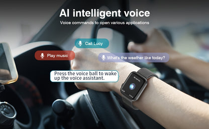 EarlySincere Smart Watches For Men WomenAnswer/Make Call, 1.9'' HD Full Touch Screen Fitness Tracker, Sleep Monitor, Fitness Watch For Android/ IOS