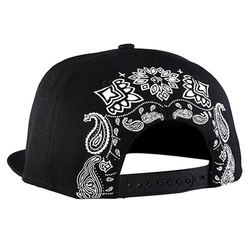 Casual Fashion Creative Black Adjustable Hip Hop Cross Men's Baseball Cap