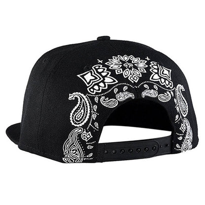 Casual Fashion Creative Black Adjustable Hip Hop Cross Men's Baseball Cap
