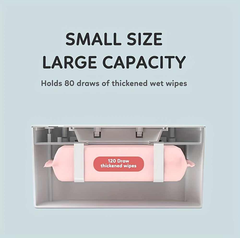 USB Wipe Warmer, Wet Wipes Dispenser, Plain Color Wipe Warmer For Travel Home Car, Large Capacity Wet Wipe Dispenser, Battery Not Included