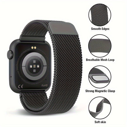 EarlySincere Smart Watches For Men WomenAnswer/Make Call, 1.9'' HD Full Touch Screen Fitness Tracker, Sleep Monitor, Fitness Watch For Android/ IOS