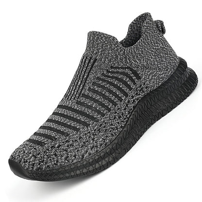 [Lightweight Breathable Running Shoes] Men's Slip On Breathable Lightweight Running Shoes, Outdoor Casual Walking Shoes Men's Sneakers