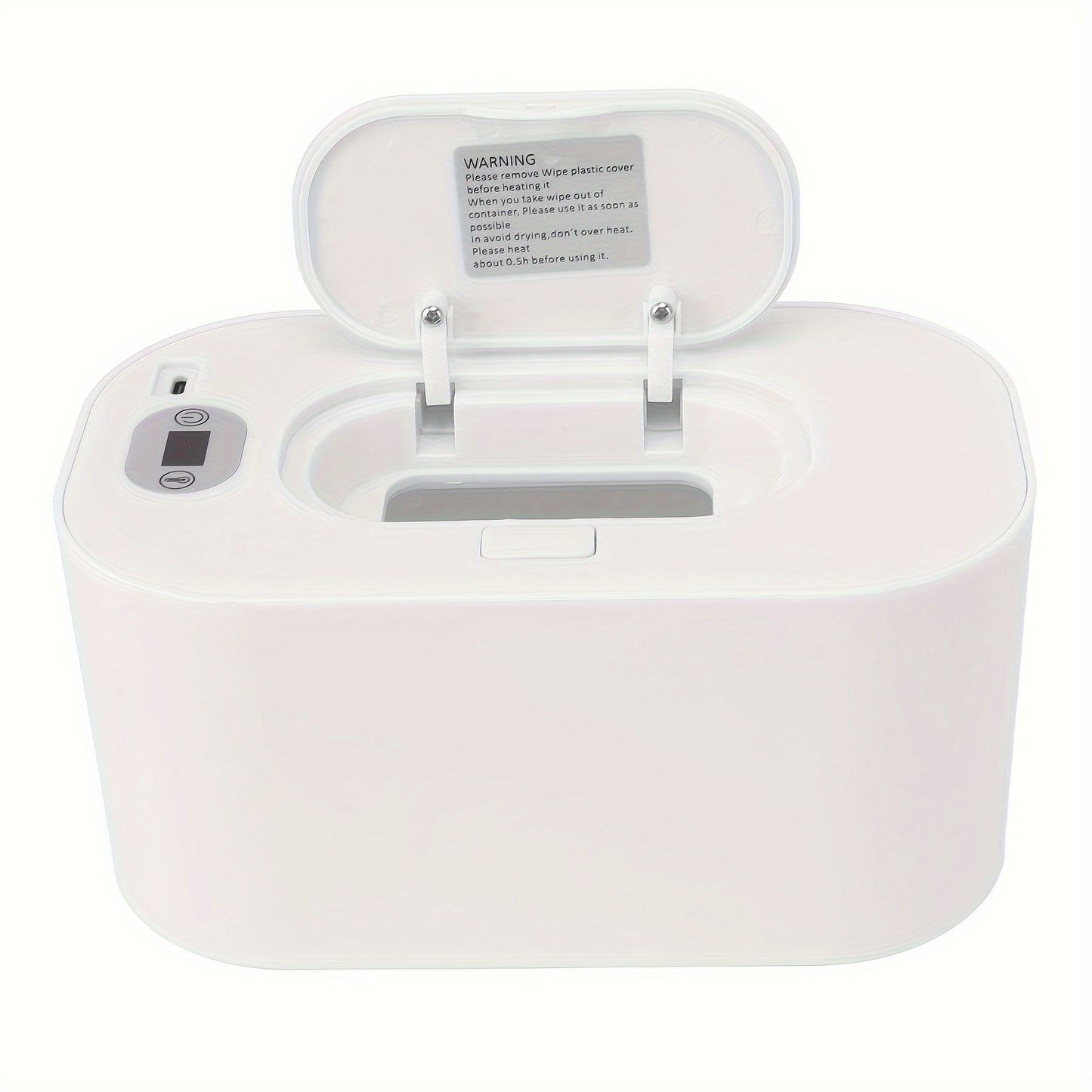 USB Wipe Warmer, Wet Wipes Dispenser, Plain Color Wipe Warmer For Travel Home Car, Large Capacity Wet Wipe Dispenser, Battery Not Included