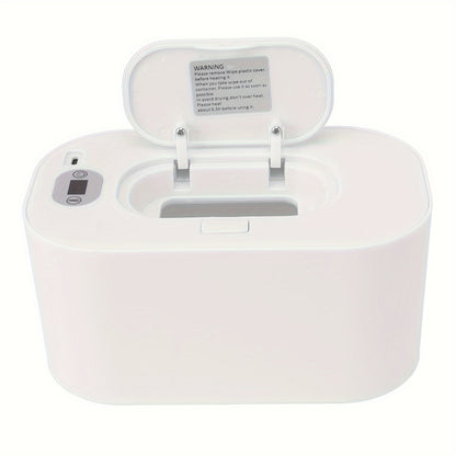 USB Wipe Warmer, Wet Wipes Dispenser, Plain Color Wipe Warmer For Travel Home Car, Large Capacity Wet Wipe Dispenser, Battery Not Included