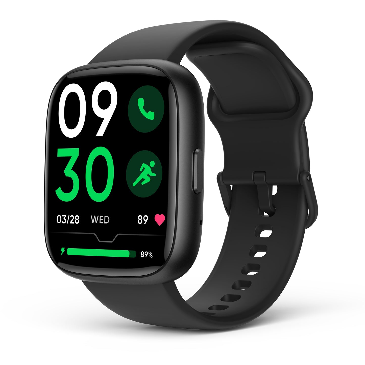 100+ Sports Smart Watches For Men Women, 1.83" HD Full Screen Touch Watch With Wireless Call, Pedometer, Fitness Tracker, Calculator, Music Control, Alexa Voice, Rechargeable Lithium Battery, USB Charging, Multi-language Supp