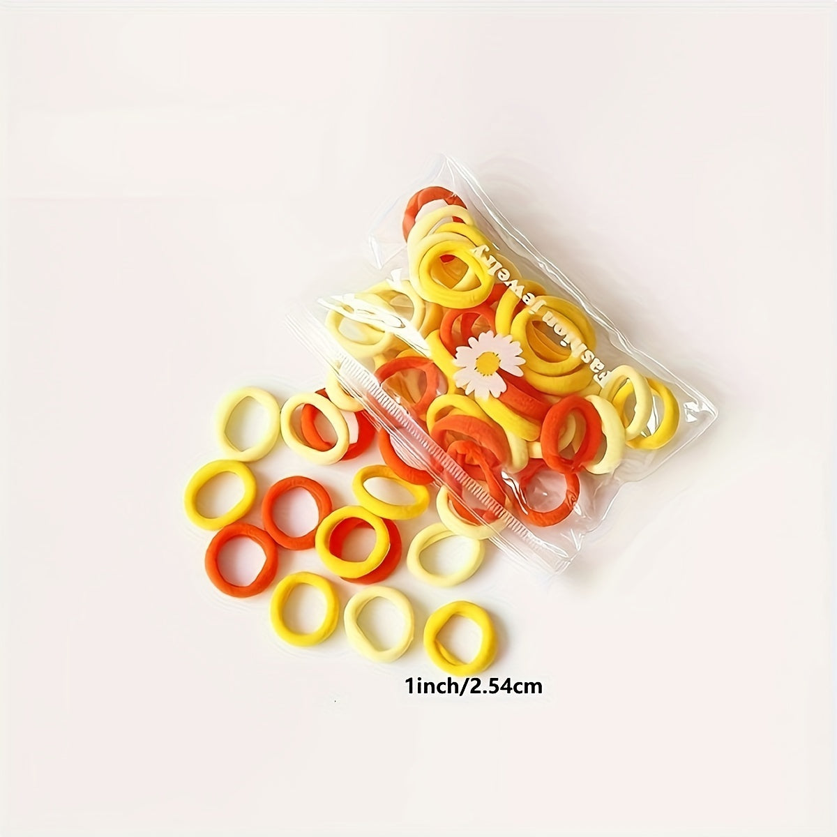 50pcs of Adjustable Hair Ties - Perfect for Women, Girls, Toddlers & Babies, Ideal choice for Gifts