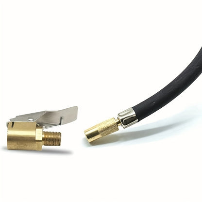 [Quick Air Pump Fill Head] Automotive Inflatable Pump Connector, Quick Air Pump Fill Head, Press-on Nozzle