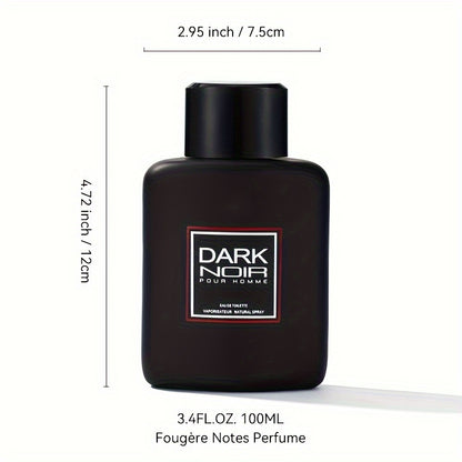 100ml Long-Lasting Fougere Notes Eau De Toilette Spray for Men, Refreshing Perfume for Dating & Daily Life, Perfect Gift for Him on Father's Day
