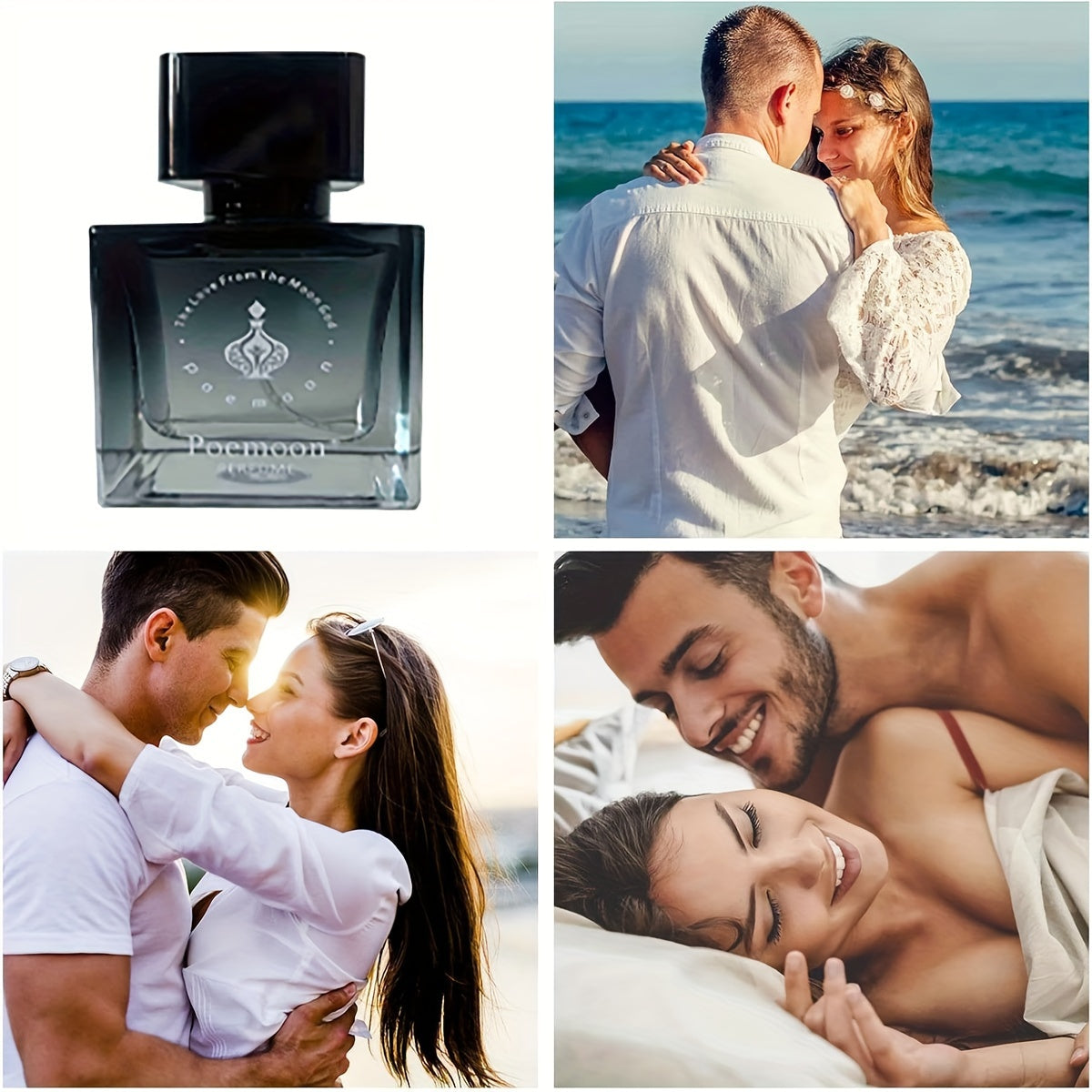 50ml Men's Poemoon Perfume Wood Fragrance Long Lasting Eau De Toilette Cologne, Casual Day or Night Scent Spray Luxury Fragrance Gift, Everyday Wear Classic Summer Beach Scent Essential Oils Fresh and Natural Arousing Partner