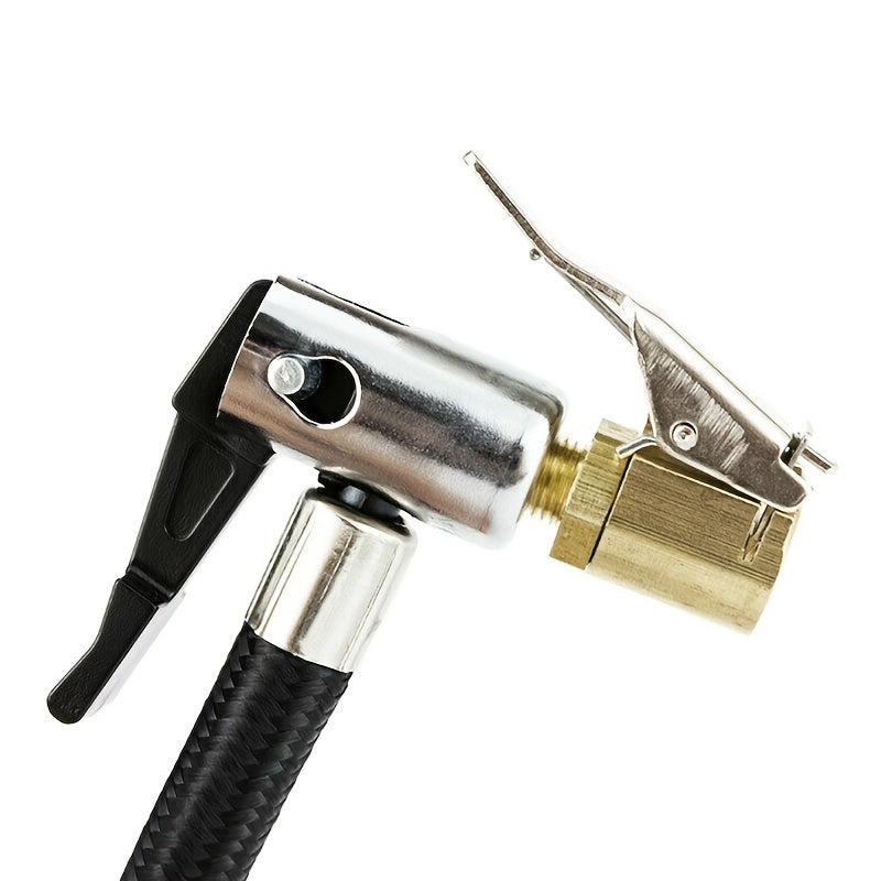 [Quick Air Pump Fill Head] Automotive Inflatable Pump Connector, Quick Air Pump Fill Head, Press-on Nozzle