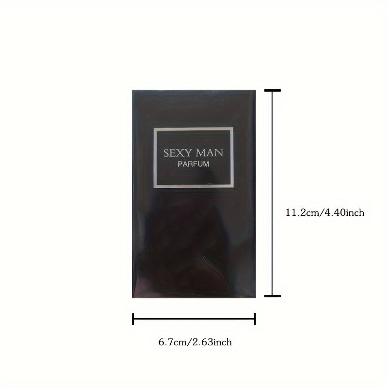 55ml Woody Notes Eau De Parfum - Refreshing Cologne Perfume for Men, Perfect for Dating and Daily Life, Long-Lasting Fragrance, Ideal Gift for Him, Seductive Scent for Confidence Boost